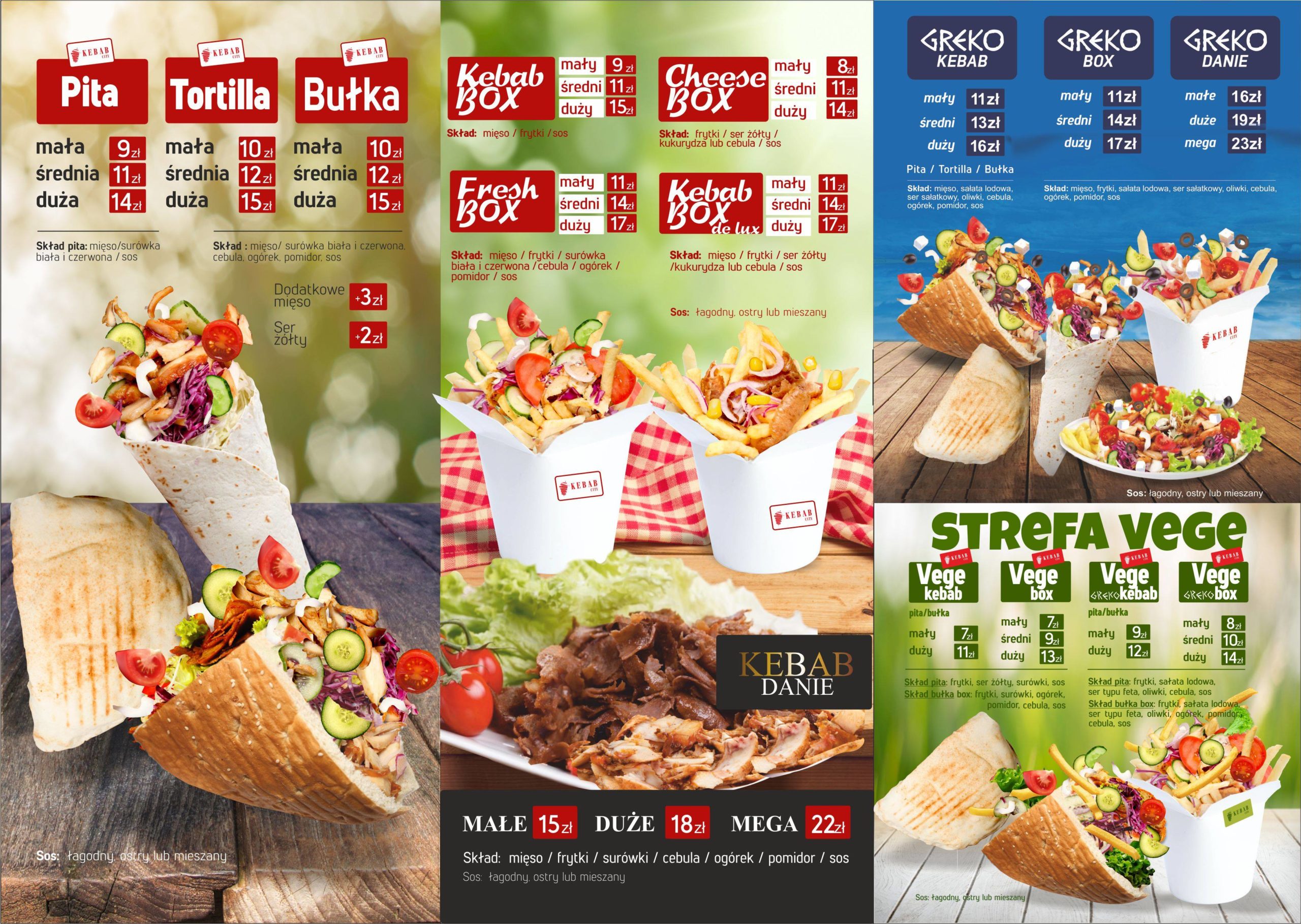 Menu kebab Strzyżów Kebabcity.pl Pyszny kebab burger pizza